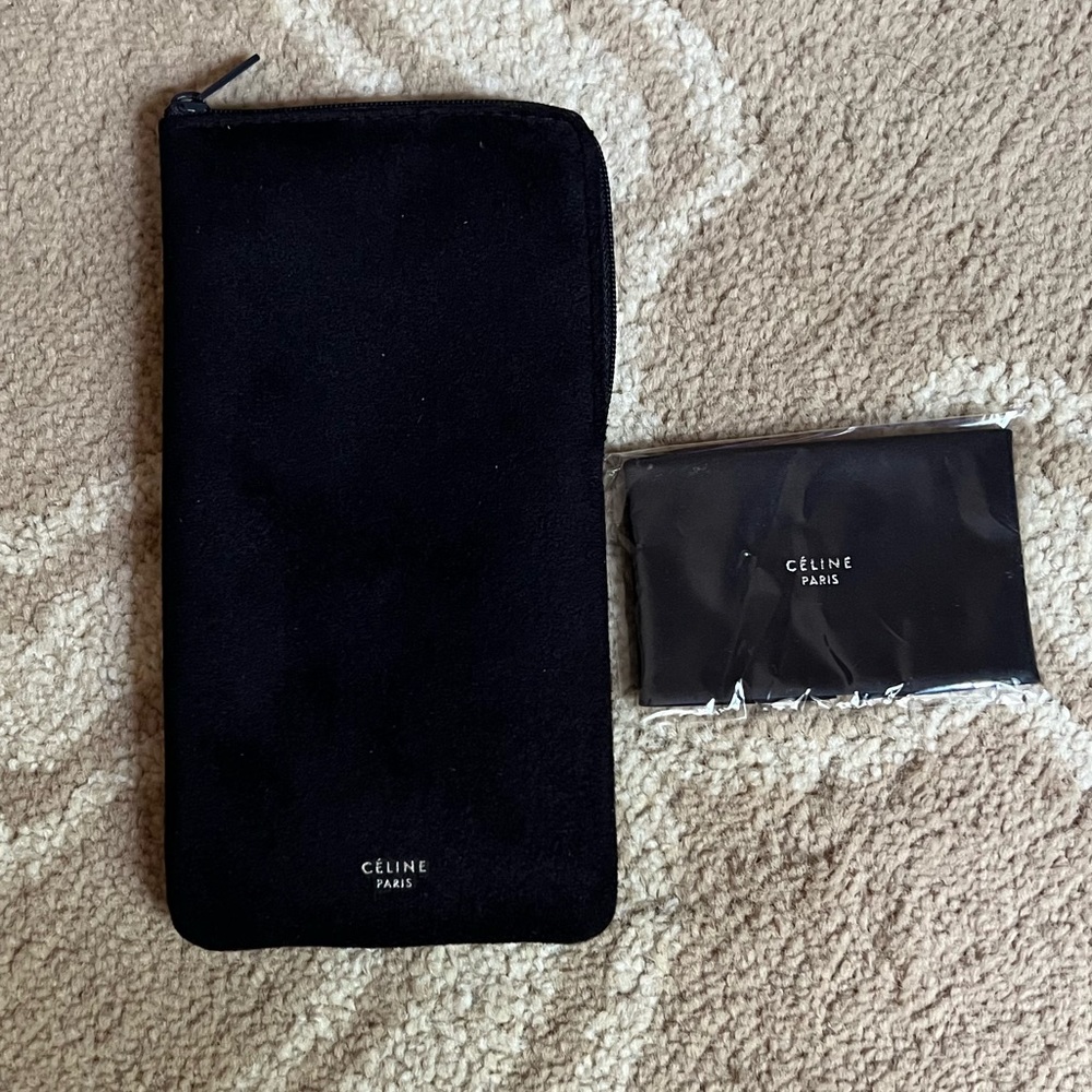 Celine Sunglasses Pouch & Cloth
